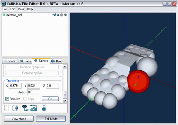 collisionfile editor 2  İ