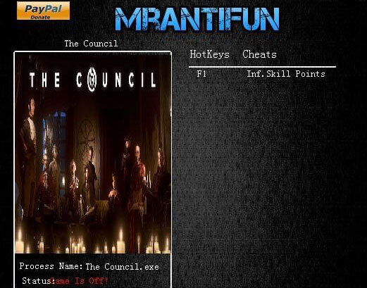 TheCouncil޼ܵ޸  v1.0